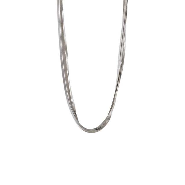 Women's Necklace Glow Bis 01X03-00311 Oxette Stainless Steel With Four Chains