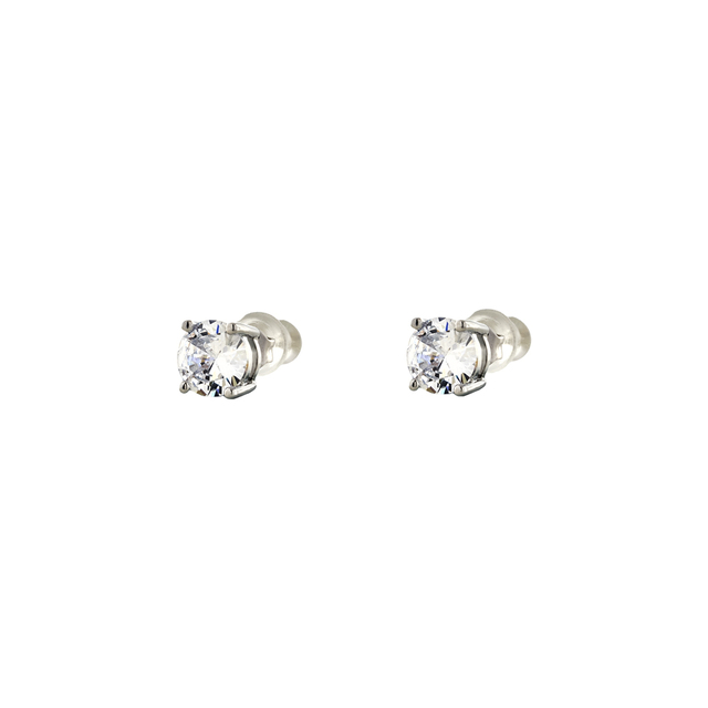 Women's Earrings Heart To Heart 03L15-00781 Loisir Bronze-Platinum IP