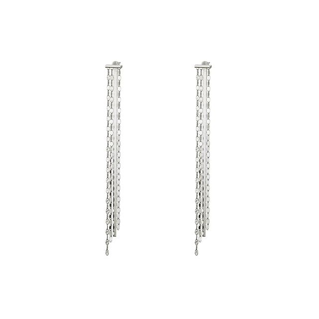 Women's Earrings Sonata 03X01-03056 Oxette Silver 925-Platinum Plating