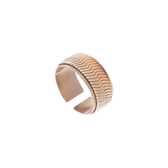 Ring Oxette 04X05-01506 Glow Silver 925 Rose Gold Plating