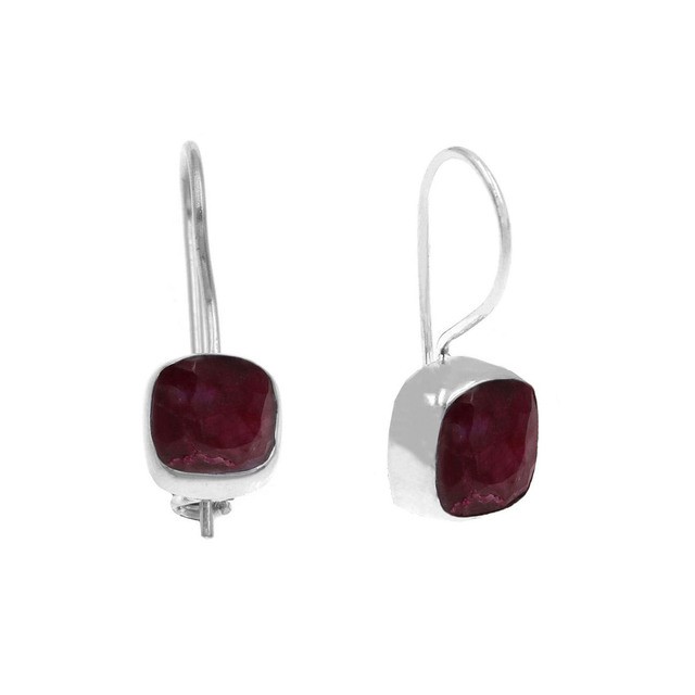 Women's Earrings Handmade Silver 925 Semi-Precious Stone 103101882