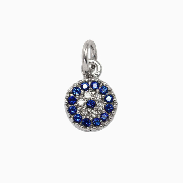 Women's Pendant Eye Target Silver 925-Επιροδίωση 105102275.700