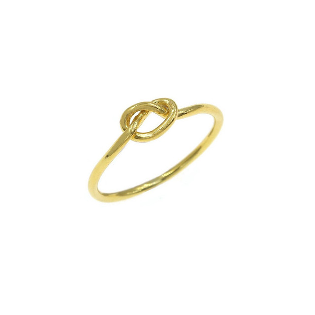 Women's Ring Knot Silver 925-Gold Plating 107100547.100