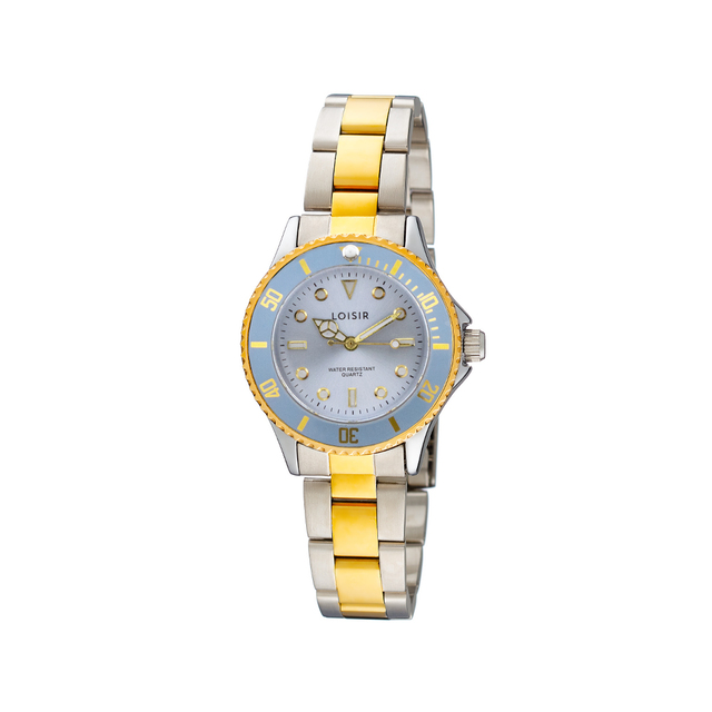 Women's Watch Mini Elegance 11L03-00647 Loisir With Two ToneSteel Bracelet And Light Blue Dial