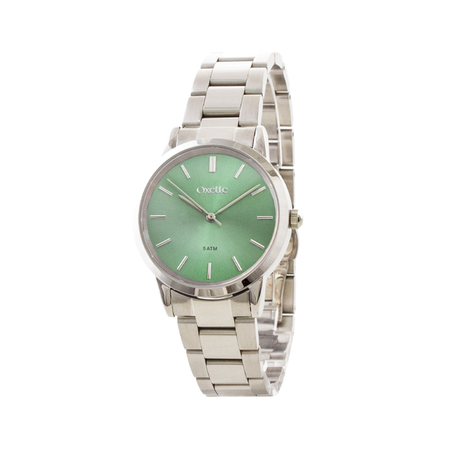 Unisex Watch Versatile 11X03-00817 Oxette With Steel Bracelet And Mint Dial