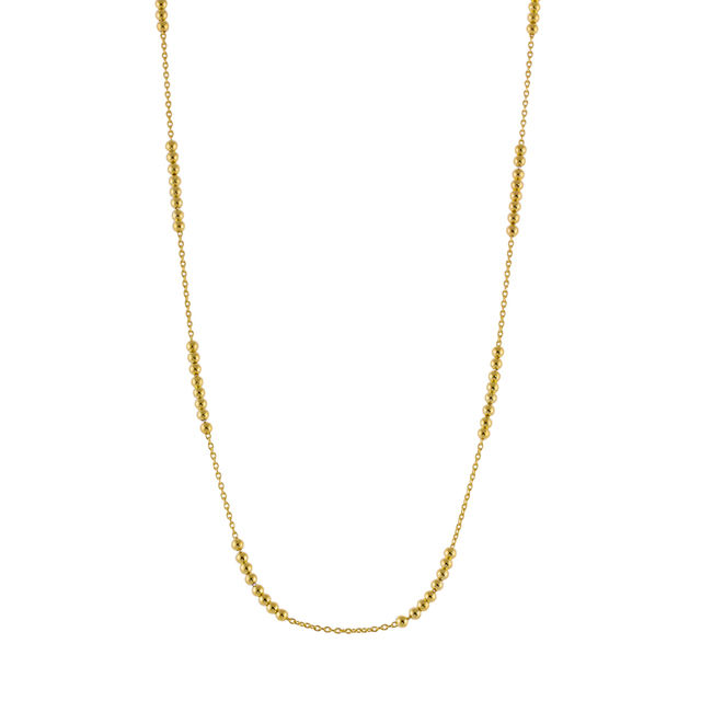 Women's Necklace Sirene Oxette 12X05-00094 Silver-Gold Plated With Chain