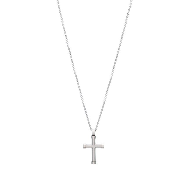 Men's Necklace Cross 21D-KD014S Visetti Steel 316L