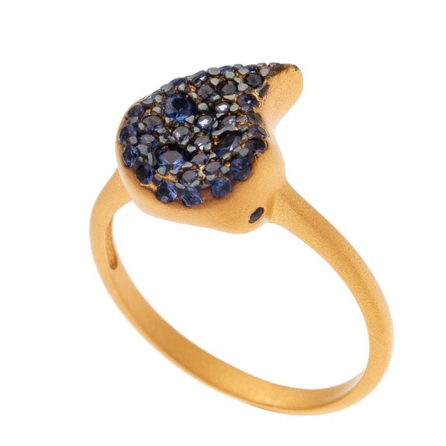 Γυναικείο Δαχτυλίδι 23760 Arteon Ασήμι 925-Μπλε Ζιργκόν
