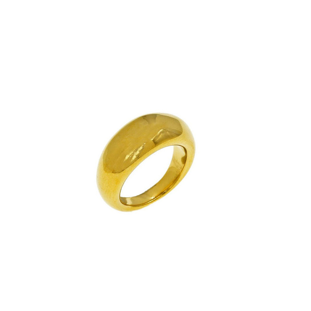 Γυναικείο Δαχτυλίδι 307100769.155 Ατσάλινο Επίχρυσο Σκέτο