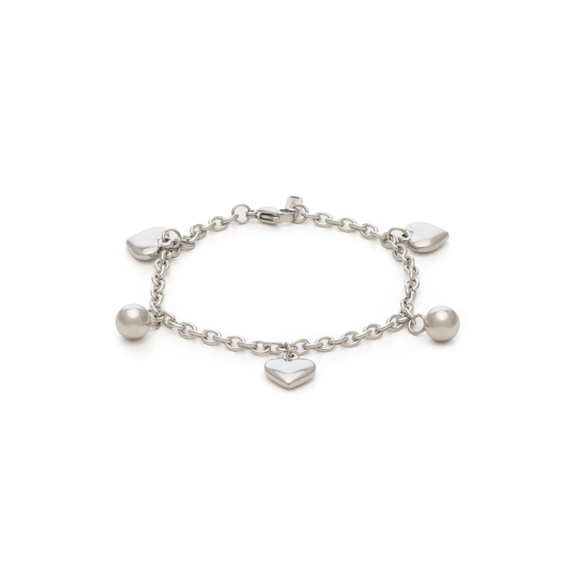 Women's Bracelet Hearts Visetti 42AF-BR005S Steel 316L