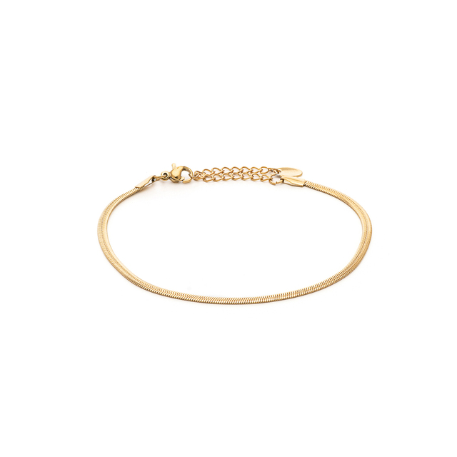 Γυναικείο Βραχιόλι Ποδιού Visetti 42S-AN003G Ατσάλι 316L-Gold IP
