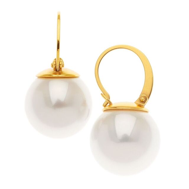 Women's Earrings Made Of 925o Silver With Pearls Arteon 51190-014
