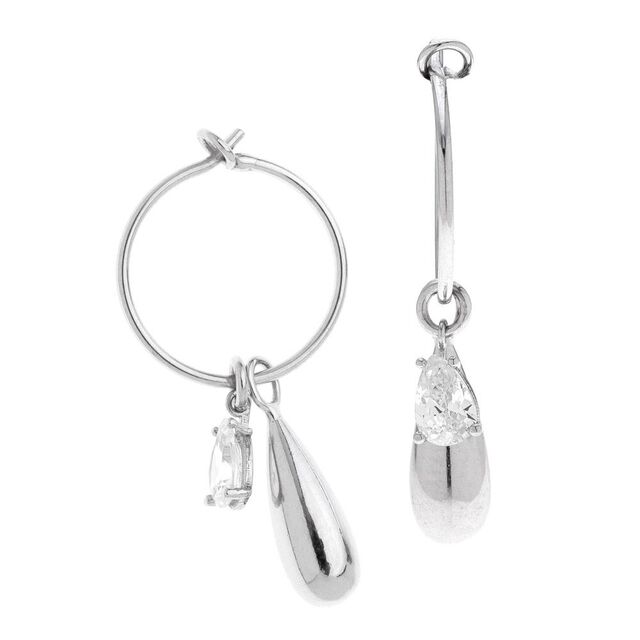 Γυναικεία Σκουλαρίκια Κρικάκια Με Σταγόνα Από Alloy 51527 Arteon Ασήμι 925