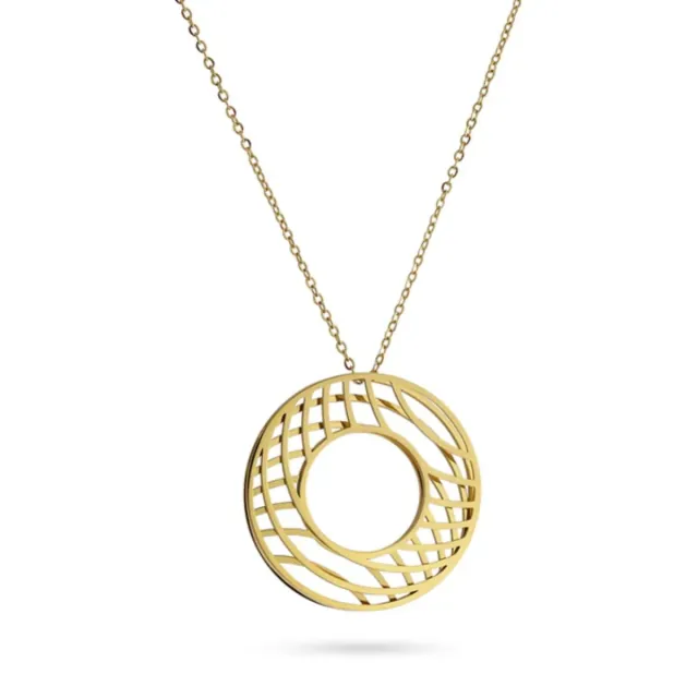 Female Necklace Alton BCO845D Anartxy Steel 316L- Gold Plating ip