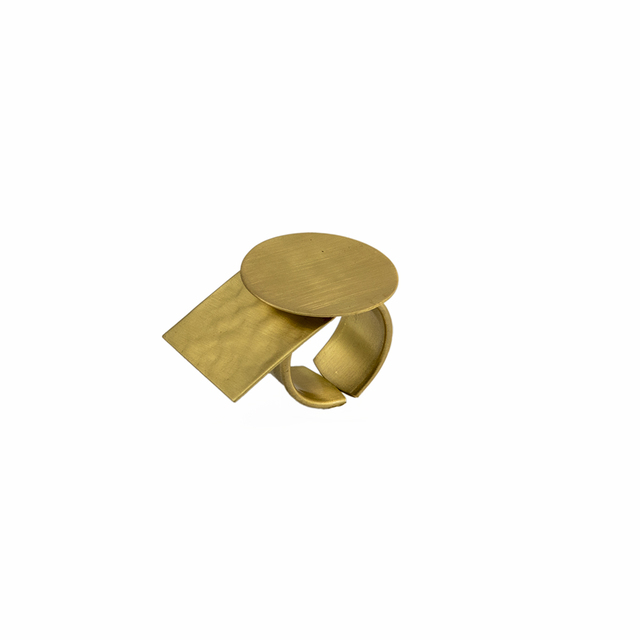 Women's Handmade Ring DA3943-G EXNOVO Bronze