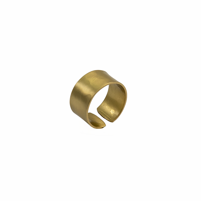 Women's Handmade Ring DA4484 Gold EXNOVO Bronze