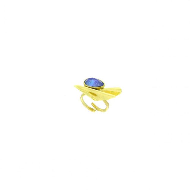 Δαχτυλίδι Sensibility GD1287S Μπλε Swarovski Crystal Kalliope