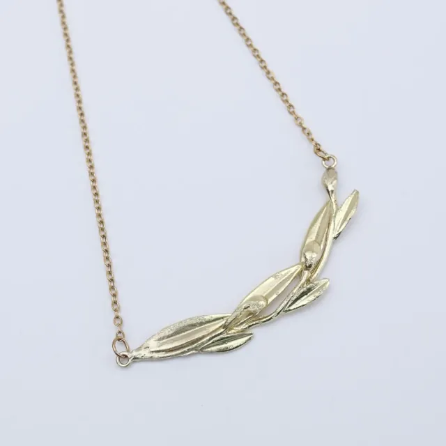 Women's Handmade Necklace Olea GK1677 | Kalliope Brass