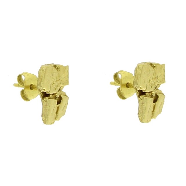 Women's Handmade Mangitte Earrings  GS1604a-101 Kalliope Brass