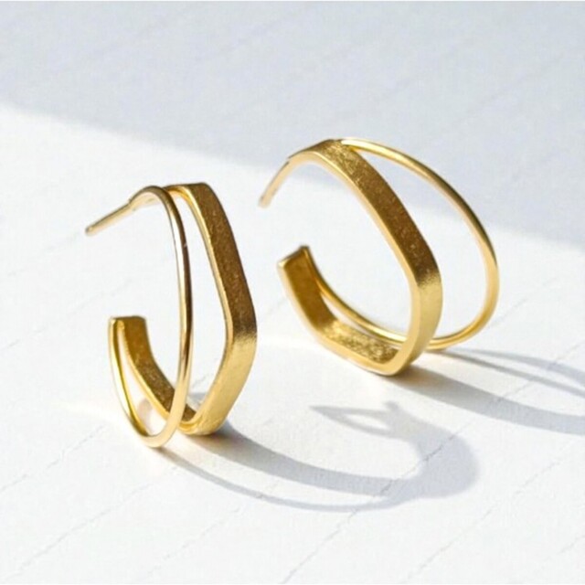 Women's Handmade  Hoop Earrings 