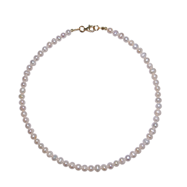 Women's Necklace KRAMA JEWELS KK01421 Pearl 7mm-Silver 925