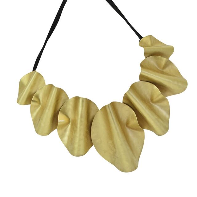 Women's Handmade Necklace KO6088-G  EXNOVO Bronze
