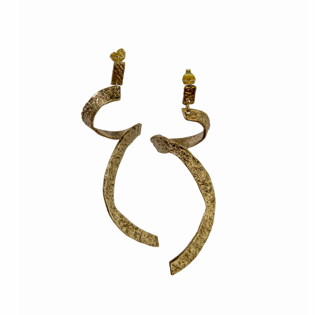 Women's Earrings Estella KS00918 Gold Bronze Kalliope
