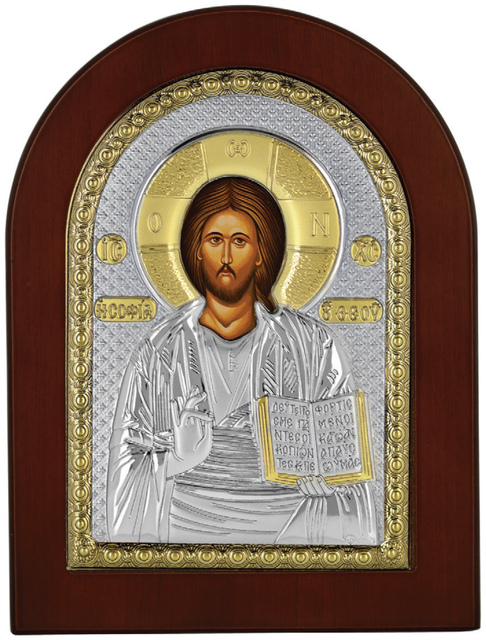 Εικόνα Ασήμι 925 Χριστός Θεού Σοφία Prince Silvero MA/E1107BX