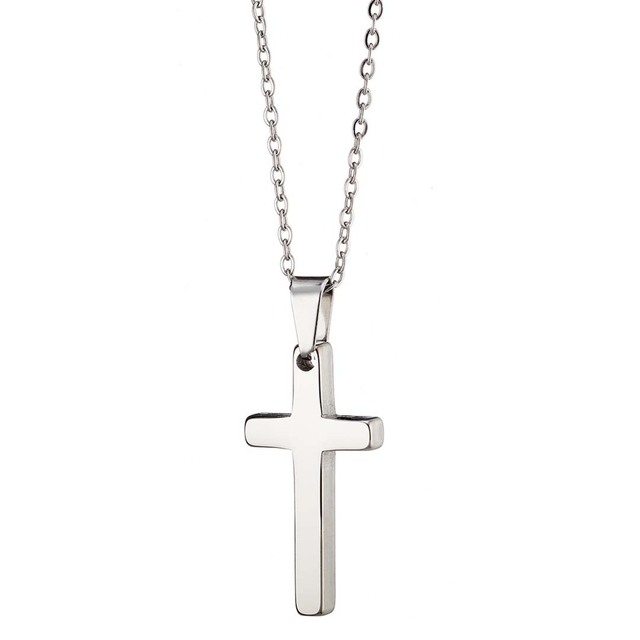 Men's Cross Chain Steel 316L N-01307 Artcollection