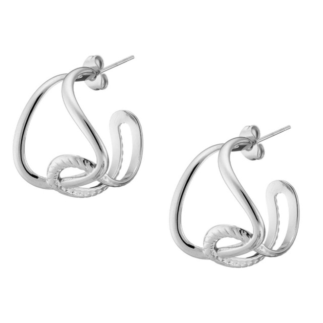 Women's Hoop Earrings Surgical Steel 316LN-02330 Artcollection