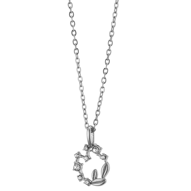 Women's Necklace N-07303 Artcollection Steel 316L White Crystals