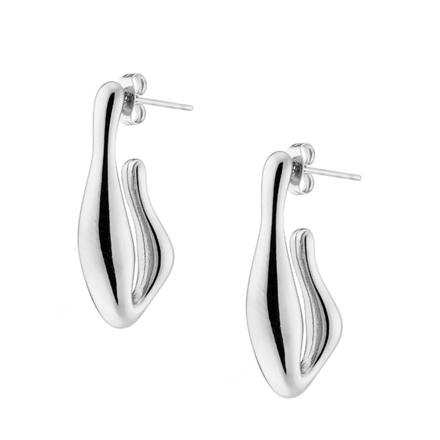 Women's Hoop Earrings Surgical Steel 316L N-02317 Artcollection