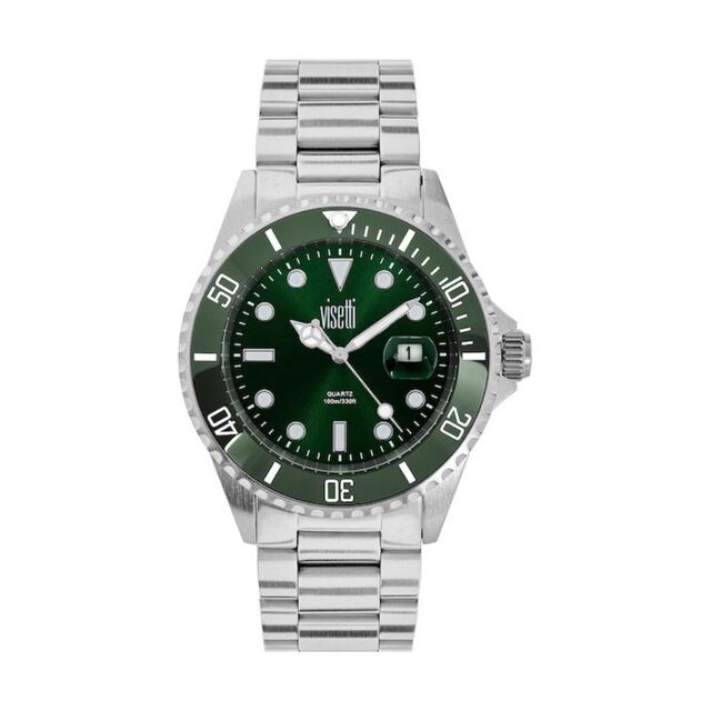 Ανδρικό Δίχρωμο Ρολόι Visetti Yachtmaster  RI-SW686SV Ατσάλι 316L