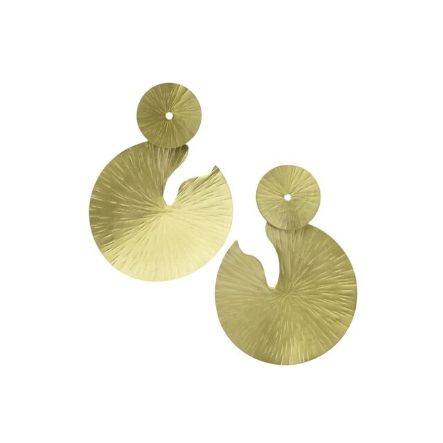 Women's Handmade Earrings SK6020D-G EXNOVO Bronze