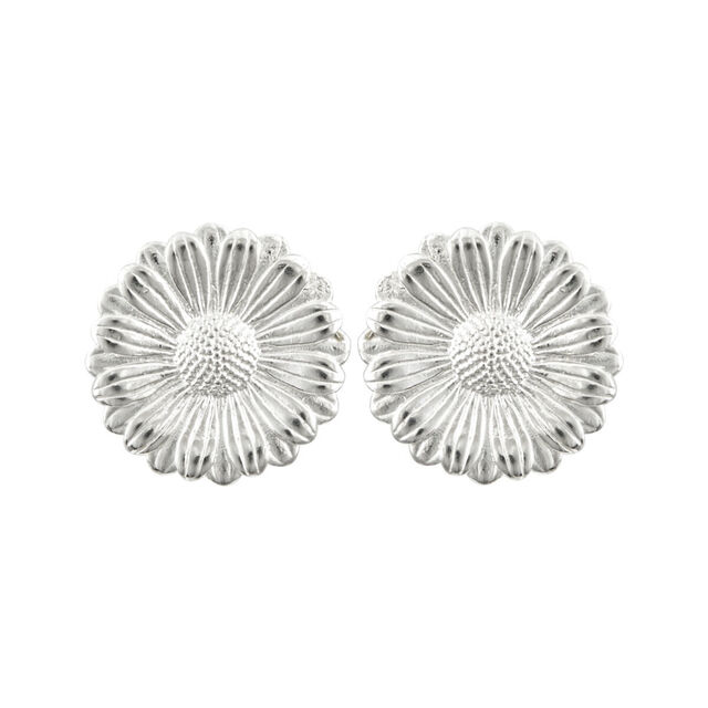 Women's Handmade Earrings CALENDULA Desperate Design Bronze-Silver Plating