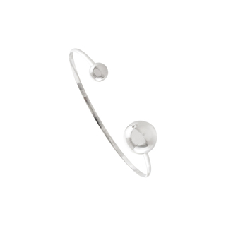 Women's Cuff Bracelet Links 02L03-00702 Loisir Steel With Spheres