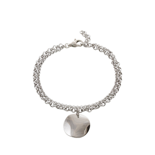 Women's Bracelet Links 02L03-00711 Loisir Steel With Double Chain And Element 1,7cm