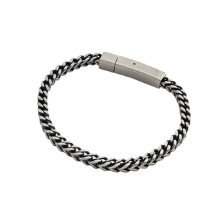Unisex Bracelet Men's 02X03-00370 Steel 316L-Oxidation