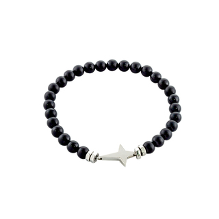 Men's Bracelet "Men" 02X03-00452 Oxette Steel-Black Onyx-Hematite