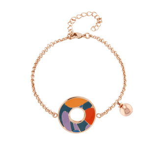 Woman bracelet multicolor enamel OXETTE 02X27-00386