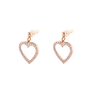 Women's Earrings  New Pretty 03L15-00848 Loisir Bronze-Pink Plating