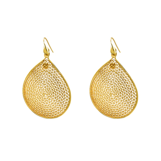 Luminous Women's Earrings 03L15-00937 Loisir Metallic Gold Plated