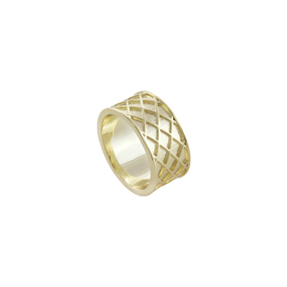 Women's Ring 04L15-00743 Loisir Brass With Gold Plating