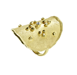 Δαχτυλίδι 04X05-00771 Oxette Βυζαντινό Ασήμι-Επιχρύσωση