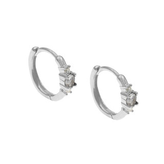 Women's Hoop Earrings Silver 925 103101826