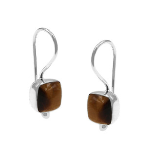 Women's Earrings Handmade Silver 925 Semi-Precious Stone 103101882