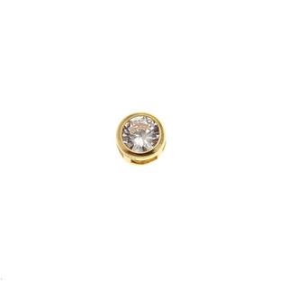 Women's Pendant Single Stone Silver 925-Gold Plating With White Zircon 105100281.105