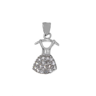 Children's Children's Pendant Dress Silver 925-Rhodium Plated With White Zircons 105100950 Pendant Silver 925-Rhodium Plated With White Zircons 105100950