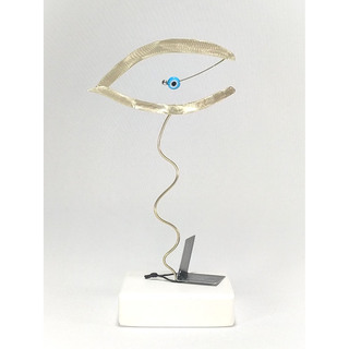 Μάτι Χειροποίητο Διακοσμητικό Γούρι ΝM12317A Αλπακάς