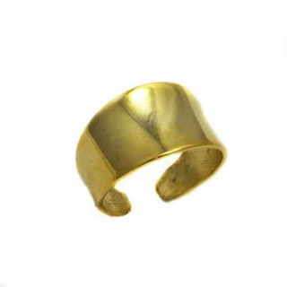 Women's Ring Chevalier Plain Silver 925-Gold Plated 107101792.100